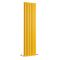 Milano Alpha - Dandelion Yellow Vertical Designer Radiator (Double Panel) - 1780mm Tall - Choice Of Width