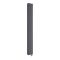 Milano Aruba Slim Electric - Anthracite Vertical Designer Radiator - Choice of Size and Thermostat - Plug-In and Hardwired Options