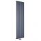 Milano Skye - Anthracite Aluminium Vertical Designer Radiator (Single Panel) - Various Sizes