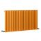 Milano Aruba - Sunset Orange Horizontal Designer Radiator (Single Panel) - 635mm Tall - Choice Of Width