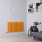 Milano Aruba - Sunset Orange Horizontal Designer Radiator - 635mm Tall - Choice Of Width