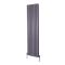 Milano Aruba - Dahlia Purple 1780mm Vertical Double Panel Designer Radiator - Various Sizes