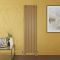 Milano Aruba - Autumn Yellow 1780mm Vertical Double Panel Designer Radiator - Various Sizes