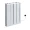 Milano Tuc - White Ceramic Core 1000W Plug-In Smart Electric Heater - 570mm x 444mm
