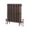 Milano Alice - Classic Cast Iron Column Radiator - 660mm Tall - Antique Copper - Multiple Sizes Available