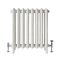 Milano Beatrix - Ornate Cast Iron Radiator - 768mm Tall - Antique White - Multiple Sizes Available