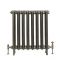 Milano Tamara - Oval Column Cast Iron Radiator - 760mm Tall - Antique Brass - Multiple Sizes Available