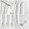 Milano Aruba Ardus - White Dry Heat 1500W Vertical Electric Designer Radiator - 1784mm x 590mm - Choice of Wi-Fi Thermostat
