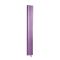 Milano Aruba Electric - Lush Purple Vertical Designer Radiator - Choice of Size, Thermostat and Cable Cover
