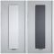 Milano Riso - Flat Panel 1800mm Vertical Designer Radiator - Various Sizes and Finishes