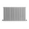 Milano Capri - Light Grey Flat Panel Horizontal Designer Radiator - 635mm x 1000mm (Double Panel)