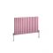 Milano Aruba - Camellia Pink Horizontal Designer Radiator - Various Sizes