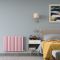 Milano Aruba - Camellia Pink Horizontal Designer Radiator (Double Panel) - Various Sizes