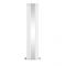 Milano Icon - White Vertical Mirrored Designer Radiator 1800mm x 385mm (Double Panel)