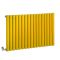 Milano Aruba Electric - Dandelion Yellow Horizontal Designer Radiator - 635mm Tall - Choice of Size, Thermostat and Cable Cover