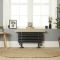 Milano Windsor - Horizontal Anthracite Traditional Cast Iron Style Column Bench Radiator - 480mm x 850mm