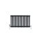 Milano Windsor - Dark Charcoal Horizontal Traditional Column Radiator - Triple Column - Choice of Size