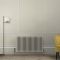 Milano Windsor - Horizontal Traditional Column Radiator - Triple Column - Choice of Neutral Finishes and Sizes