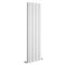 Milano Capri - White Flat Panel Vertical Designer Radiator - Choice of Size