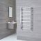 Milano Select - Chrome Designer Heated Towel Rail 1200mm x 600mm