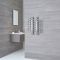 Milano Select - Chrome Designer Heated Towel Rail 610mm x 500mm