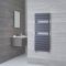 Milano Lustro - Designer Anthracite Flat Panel Heated Towel Rail 1213mm x 500mm