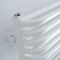 Milano Bow - White D Bar Heated Towel Rail 1000mm x 500mm
