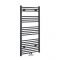 Milano Neva - Anthracite Central Connection Heated Towel Rail 1188mm x 600mm