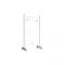Milano Ive - Straight White Heated Towel Rail 600mm x 400mm