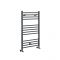 Milano Artle - Straight Anthracite Heated Towel Rail 1000mm x 600mm