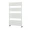 Milano Lustro - Designer White Flat Panel Heated Towel Rail - 975mm x 600mm