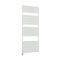 Milano Lustro Electric - Designer White Flat Panel Heated Towel Rail - 1500mm x 600mm