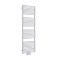 Milano Via - White Bar on Bar Central Connection Heated Towel Rail - Various Sizes