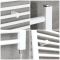 Milano Ive Electric - Straight White Heated Towel Rail 1000mm x 1000mm