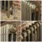 Milano Mercury - 3 Column Cast Iron Radiator - 560mm Tall - Natural Brass - Multiple Sizes Available