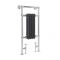 Milano Elizabeth - Anthracite Traditional Heated Towel Rail - 930mm x 452mm