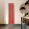 Milano Aruba - Siamese Red Vertical Double Panel Designer Radiator - Various Sizes