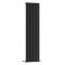 Milano Aruba - Black Vertical Designer Radiator 1780mm x 472mm