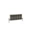 Milano Windsor - Lacquered Raw Metal Traditional Horizontal Triple Column Radiator - 300mm x 785mm