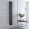 Milano Windsor - Anthracite Traditional Vertical Electric Triple Column Radiator - 1800mm x 290mm - Choice of Wi-Fi Thermostat