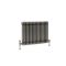 Milano Windsor - Lacquered Raw Metal Traditional Horizontal Triple Column Radiator - 500mm x 785mm