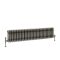 Milano Windsor - Lacquered Raw Metal Traditional Horizontal Triple Column Radiator - 300mm x 1415mm