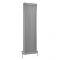 Milano Windsor - Metallic Silver Vertical Traditional Column Radiator (Triple Column) - Various Sizes