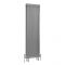 Milano Windsor - Metallic Silver Vertical Traditional Column Radiator (Triple Column) - Choice of Size