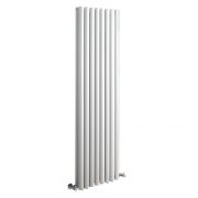Radiador de Diseño Vertical - Aluminio - Blanco - 1800mm x 550mm - 1638  Vatios - Laeto