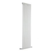 180x50 cm Double radiateur design Vero blanc mat - Lavinno