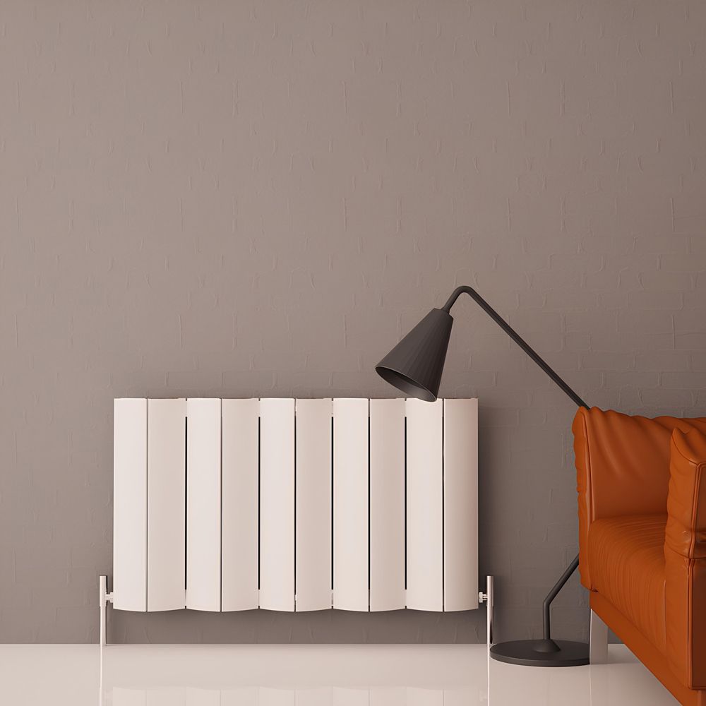 Carisa Nixie - Aluminium Horizontal Designer Radiator - Choice of Finish