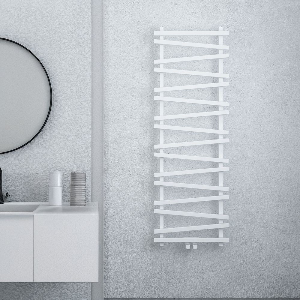 Carisa Vivek - Aluminium Heated Towel Rail - Choice of Finish