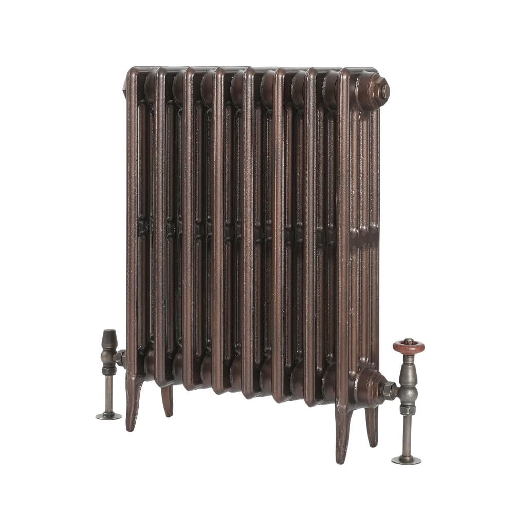 Milano Alice - Classic Cast Iron Column Radiator - 660mm Tall - Antique ...
