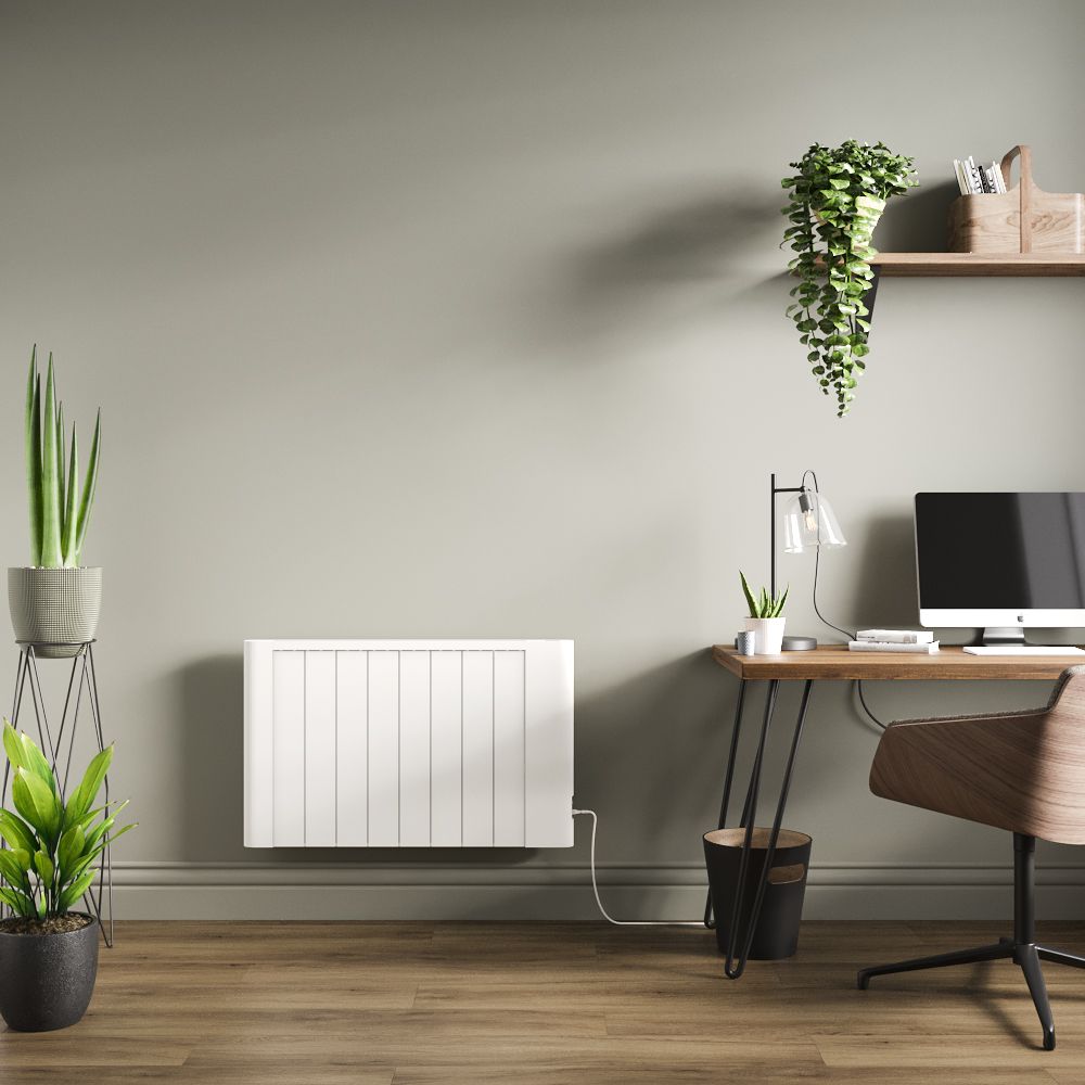 Milano Torr - White Dry Heat 1500W Smart Electric Heater - 533mm x 873mm